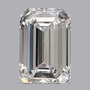Emerald diamond — real photo
