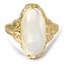 Art Nouveau Moonstone Vintage Ring