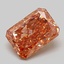 1.10 Ct. Fancy  Brown Radiant Lab Grown Diamond
