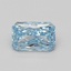 2.02 Ct. Fancy Vivid Blue Radiant Lab Grown Diamond