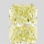 0.57 Ct. Fancy Intense Yellow Radiant Lab Grown Diamond