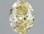 1.01 Ct. Fancy Yellow Oval Lab Grown Diamond