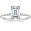 Platinum Perfect Fit Three-Quarter Diamond Ring (1/4 ct. tw.), smalltop view