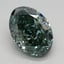 2.31 Ct. Fancy Intense Green Oval Lab Grown Diamond