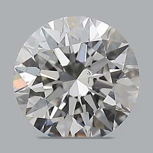 Round diamond — real photo