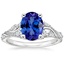 Platinum Begonia Vine Diamond Ring (1/2 ct. tw.), smalltop view