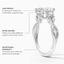18K White Gold Willow Three Stone Diamond Ring (1/3 ct. tw.), smallinfographic