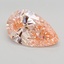 9.01 Ct. Fancy Vivid  Pink Pear Lab Grown Diamond