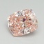 2.92 Ct. Fancy Intense Pink Cushion Lab Grown Diamond