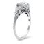 The Lorita Ring, smalltop view on a hand