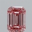 2.01 Ct. Fancy Intense Pink Emerald Lab Grown Diamond