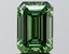 3.30 Ct. Fancy Green Emerald Lab Grown Diamond