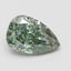 5.02 Ct. Fancy Vivid Green Pear Lab Grown Diamond