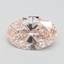 5.25 Ct. Fancy Vivid Pink Oval Lab Grown Diamond