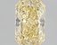 1.53 Ct. Fancy Vivid Yellow Radiant Lab Grown Diamond