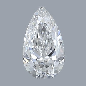 Pear diamond — real photo