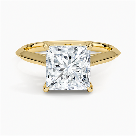 Piper Knife Edge Solitaire Ring