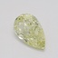 1.72 Ct. Fancy Yellow Pear Diamond