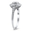 The New York Ring, smalltop view on a hand