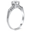 The Kasen Ring, smalltop view on a hand