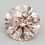 12.01 Ct. Fancy Vivid Pink Round Lab Grown Diamond