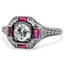 Art Nouveau Diamond Vintage Ring