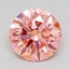 1.50 Ct. Fancy Vivid  Pink Round Lab Grown Diamond