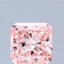 3.01 Ct. Fancy Intense Pink Radiant Lab Grown Diamond