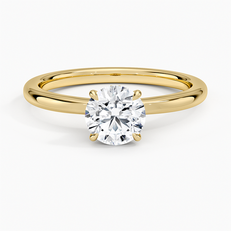 Hidden Heart Diamond Ring