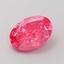 1.21 Ct. Fancy Vivid  Pink Oval Lab Grown Diamond