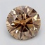 1.51 Ct. Fancy  Brown Round Lab Grown Diamond
