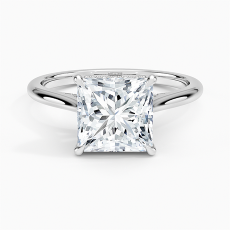 18K White Gold Dawn 1.5mm Diamond Ring