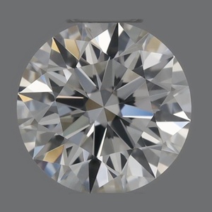 Round diamond — real photo