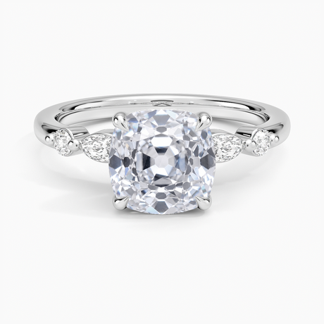 Marquise and Round Diamond Ring