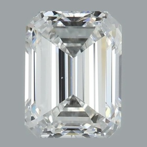 Emerald diamond — real photo
