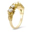 The Sebrina Ring, smalltop view on a hand