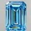 14.55 Ct. Fancy Vivid Blue Emerald Lab Grown Diamond