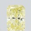 0.41 Ct. Fancy Yellow Radiant Lab Grown Diamond