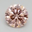 2.50 Ct. Fancy Intense Pink Round Lab Grown Diamond