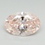 2.03 Ct. Fancy Intense Pink Oval Lab Grown Diamond