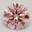 2.20 Ct. Fancy Intense Pink Round Lab Grown Diamond