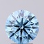 2.55 Ct. Fancy Vivid Blue Round Lab Grown Diamond