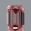 1.04 Ct. Fancy Intense Pink Emerald Lab Grown Diamond