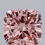 1.85 Ct. Fancy Intense  Pink Cushion Lab Grown Diamond