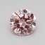 0.40 Ct. Fancy Intense Pink Round Lab Grown Diamond