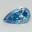 1.50 Ct. Fancy Vivid Blue Pear Lab Grown Diamond