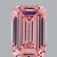 2.05 Ct. Fancy Vivid Pink Emerald Lab Grown Diamond