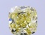 3.55 Ct. Fancy Yellow Cushion Lab Grown Diamond