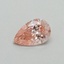 0.30 Ct. Fancy Vivid Pink Pear Lab Grown Diamond