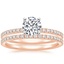 14K Rose Gold Luxe Ballad Bridal Set (1/2 ct. tw.)